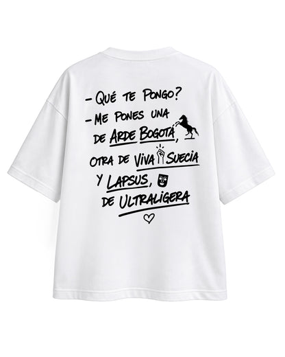 CAMISETA OVERSIZE CHICA ¿QUÉ TE PONGO?
