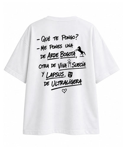 CAMISETA OVERSIZE CHICO ¿QUÉ TE PONGO?