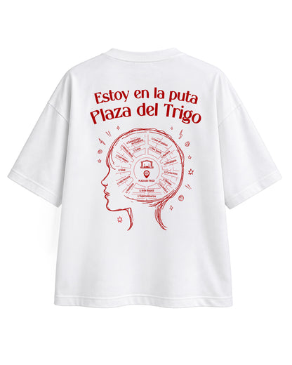 CAMISETA OVERSIZE CHICA PLAZA DEL TRIGO