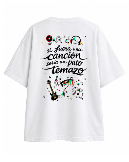 CAMISETA OVERSIZE CHICO TEMAZO
