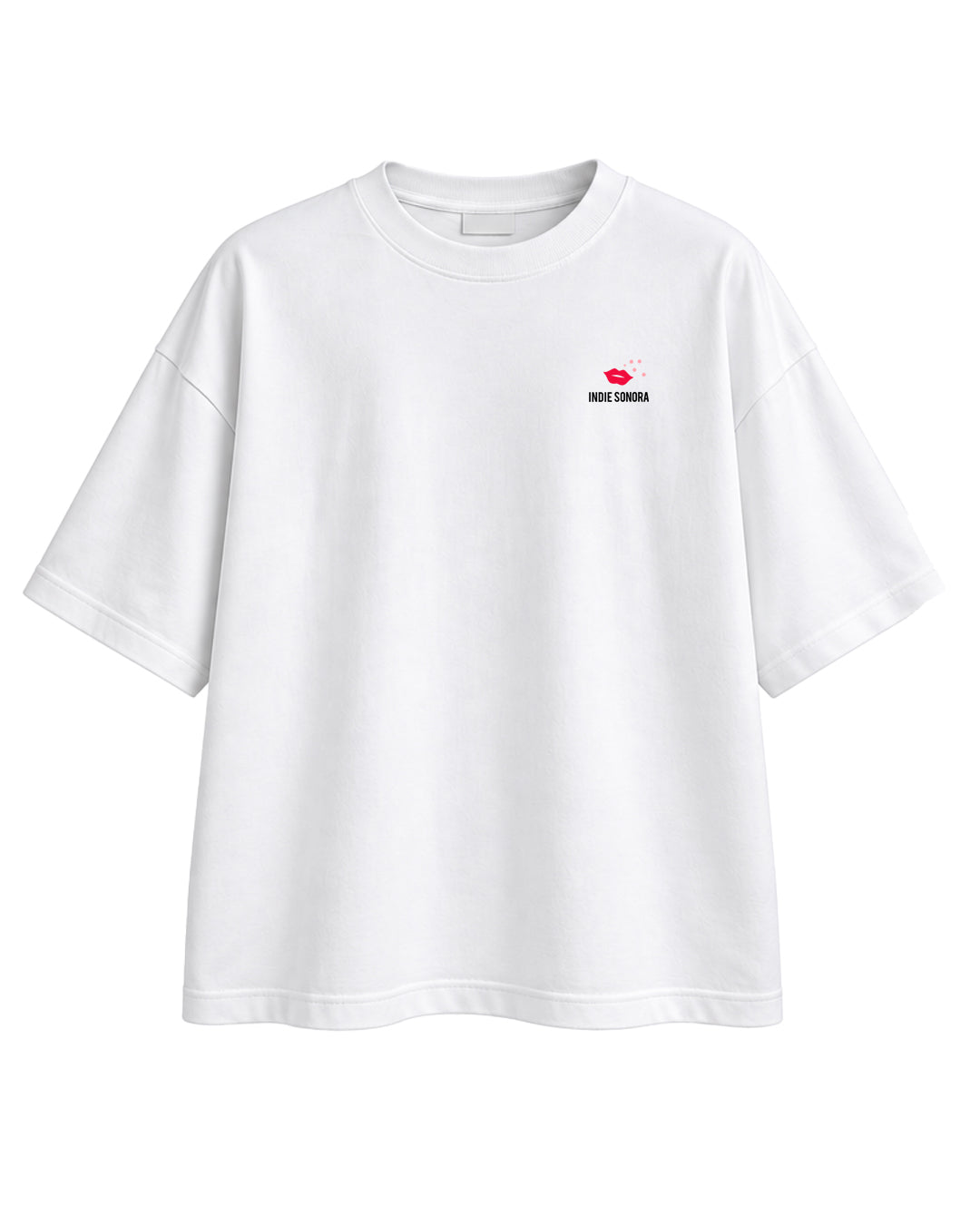 CAMISETA OVERSIZE CHICA BESOS