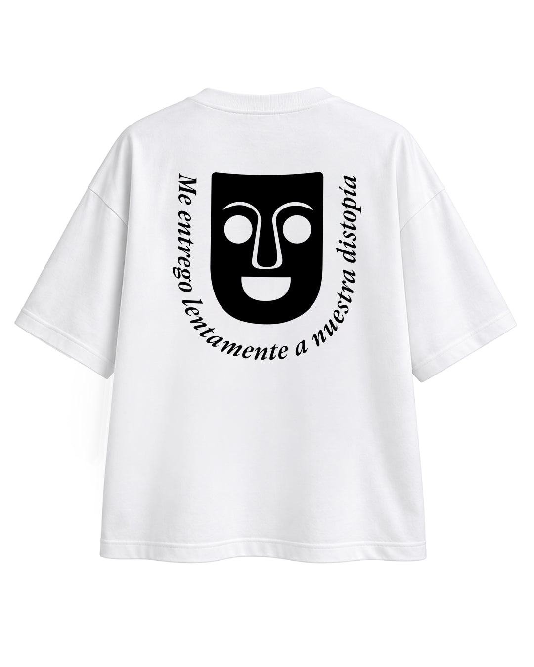 CAMISETA OVERSIZE CHICA DISTOPÍA