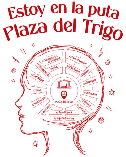 CAMISETA OVERSIZE CHICO PLAZA DEL TRIGO