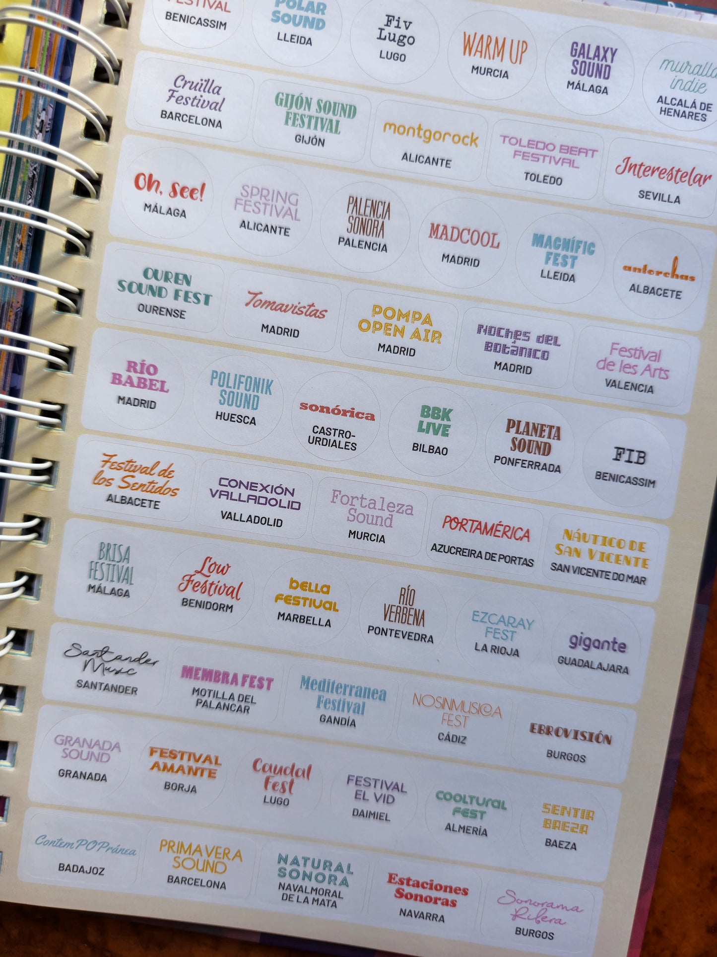 Agenda Indie Sonora 2026 PREVENTA