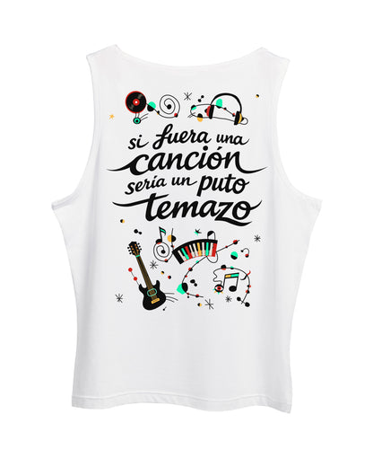 CAMISETA TIRANTES TEMAZO