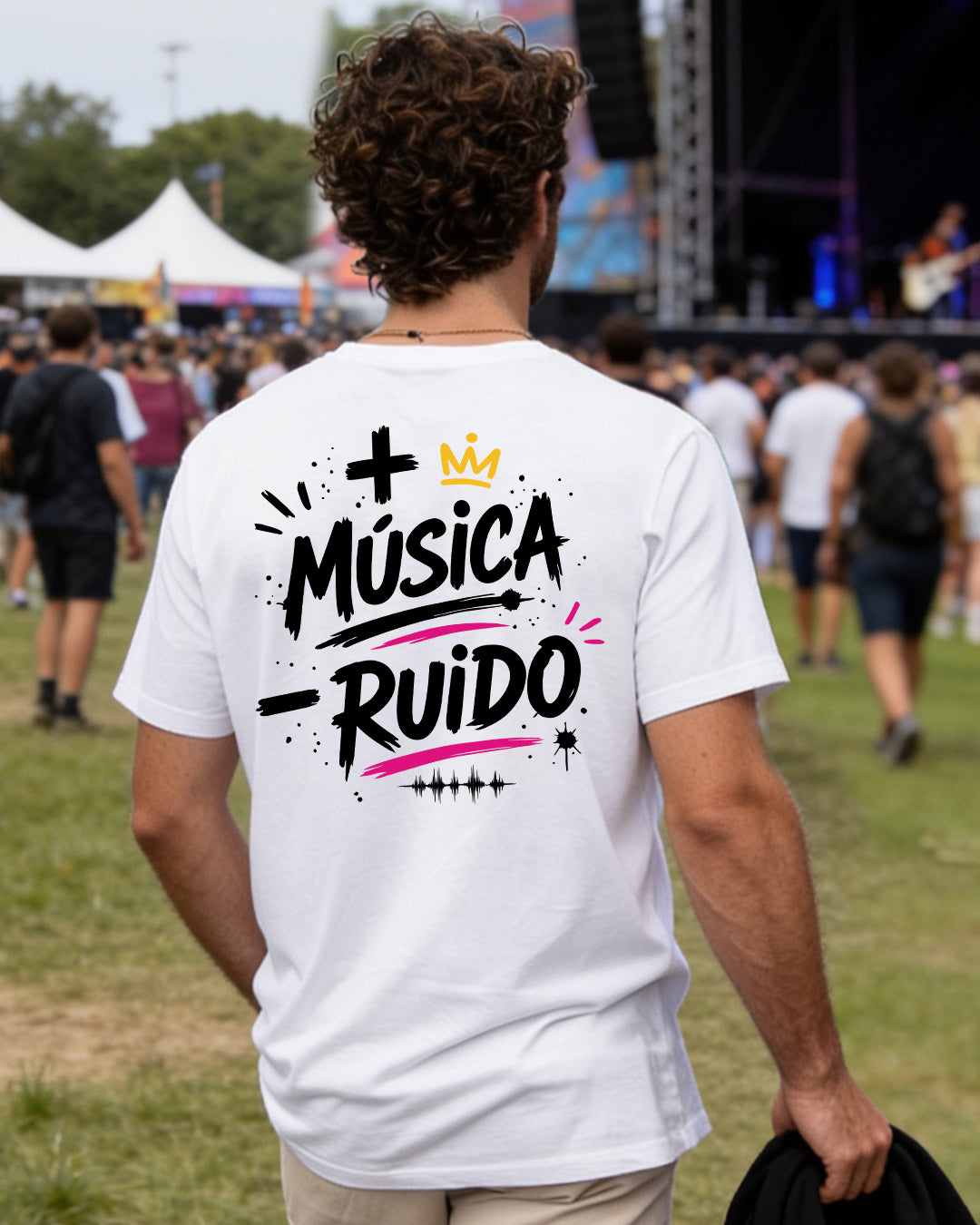 Camiseta + Música - Ruido