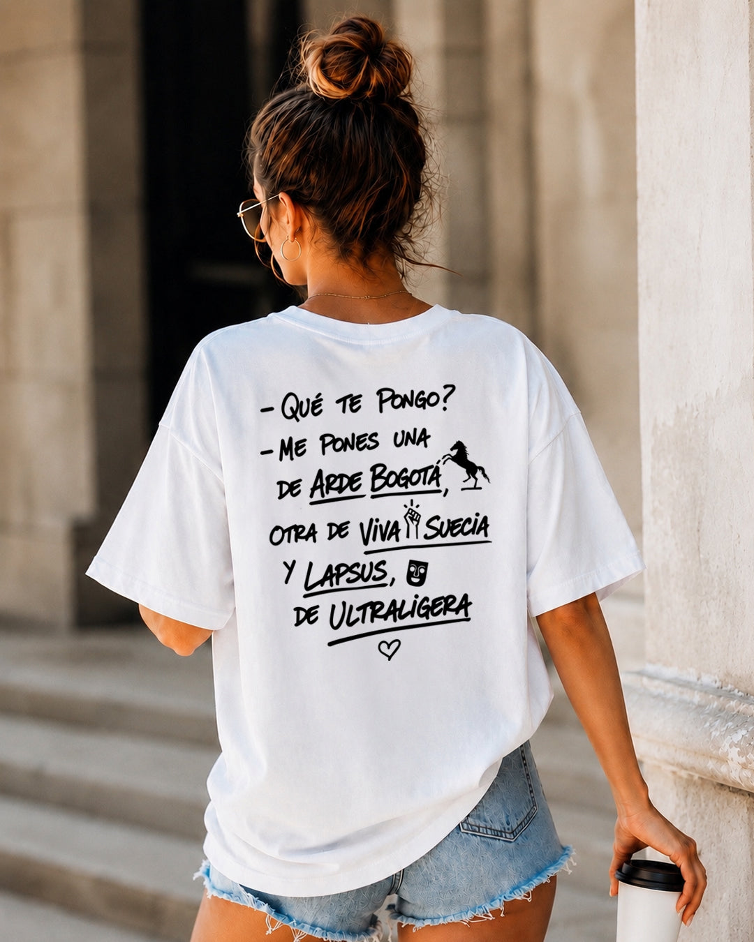 Camiseta chica oversize ¿Qué te pongo?