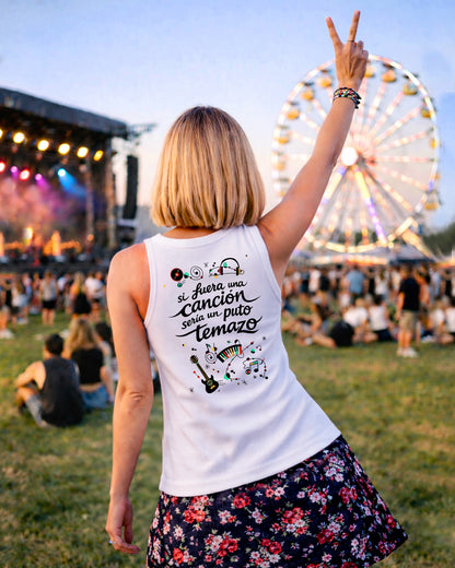 CAMISETA TIRANTES TEMAZO