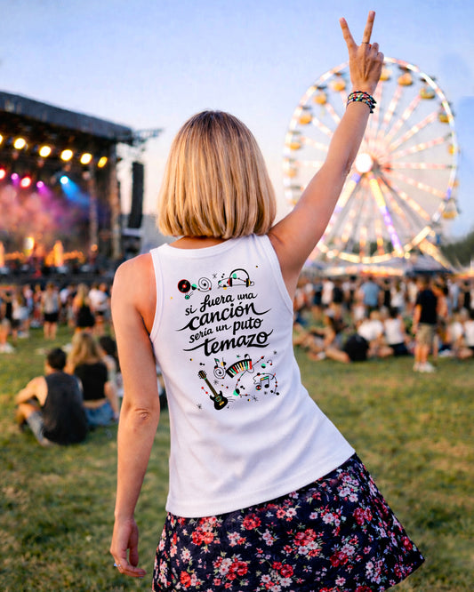 CAMISETA TIRANTES TEMAZO