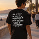 CAMISETA ¿QUÉ TE PONGO? NEGRA OVERSIZE CHICO