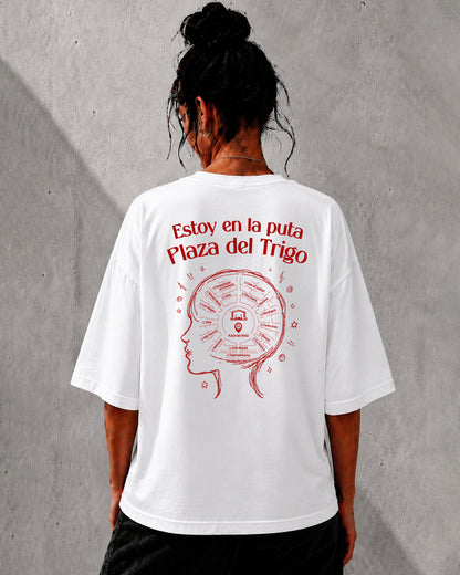 CAMISETA OVERSIZE CHICA PLAZA DEL TRIGO