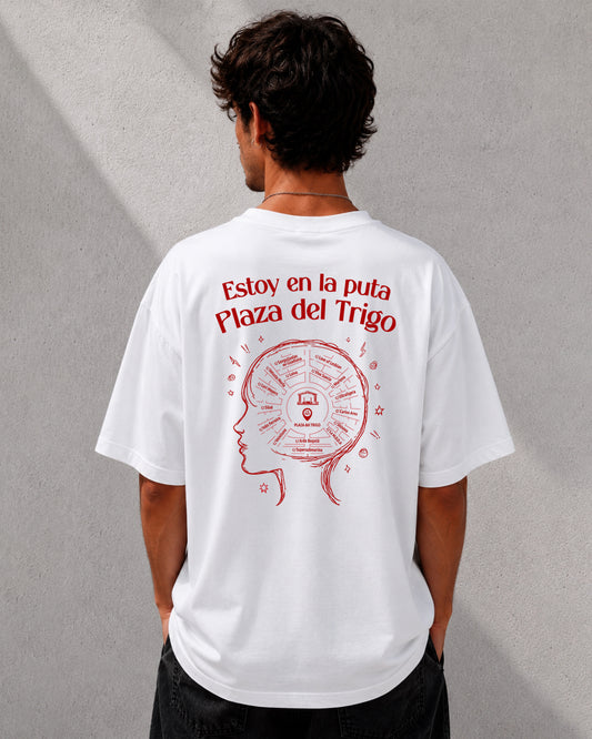 CAMISETA OVERSIZE CHICO PLAZA DEL TRIGO