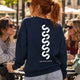 SUDADERA CHICA SUSPENSO FRENCH NAVY