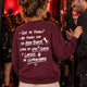 SUDADERA CHICA ¿QUÉ TE PONGO? DEEP PLUM