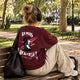 SUDADERA CHICA ROCK DEEP PLUM