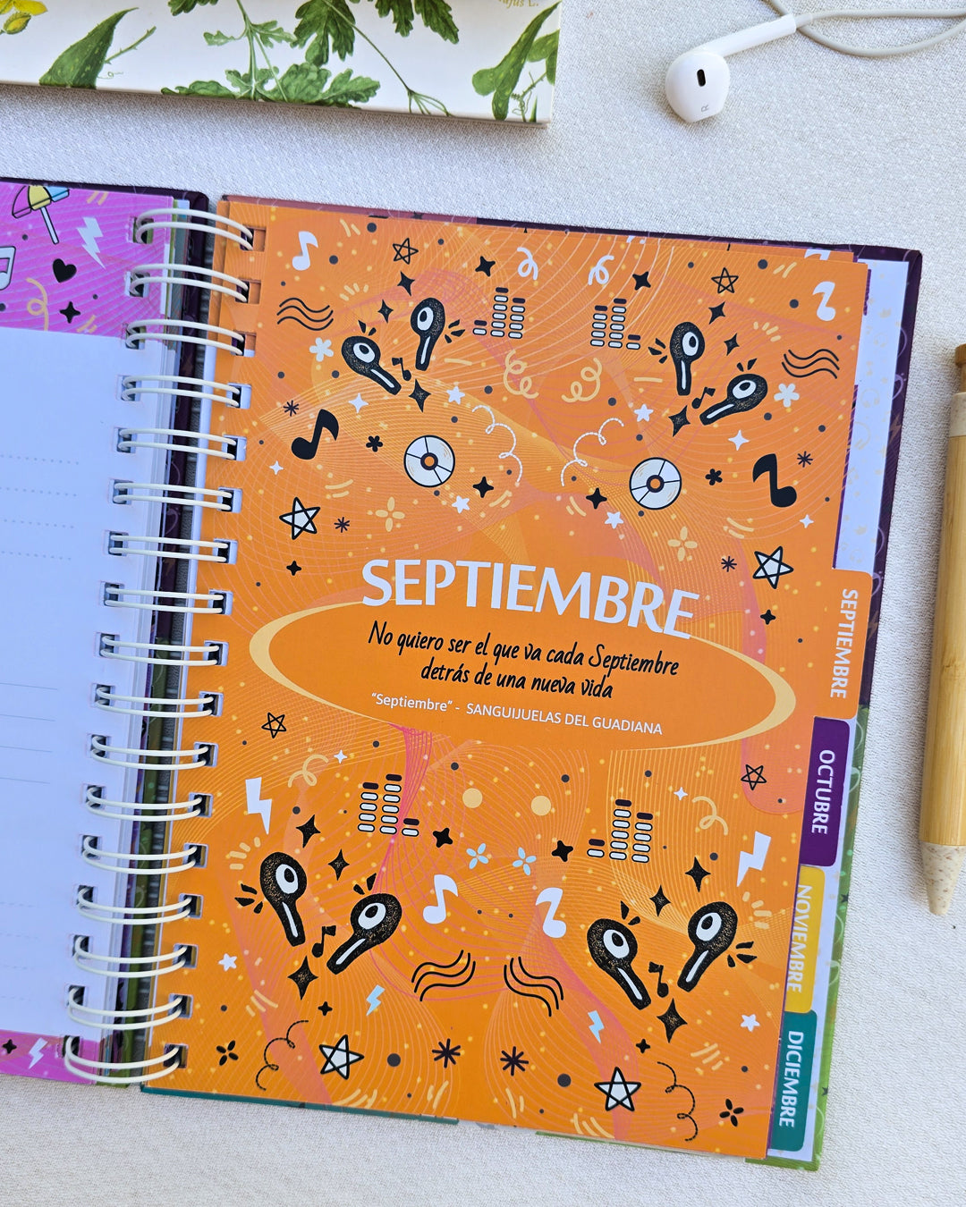 Inicio del mes de septiembre en la Agenda Musical 2027 con diseño musical