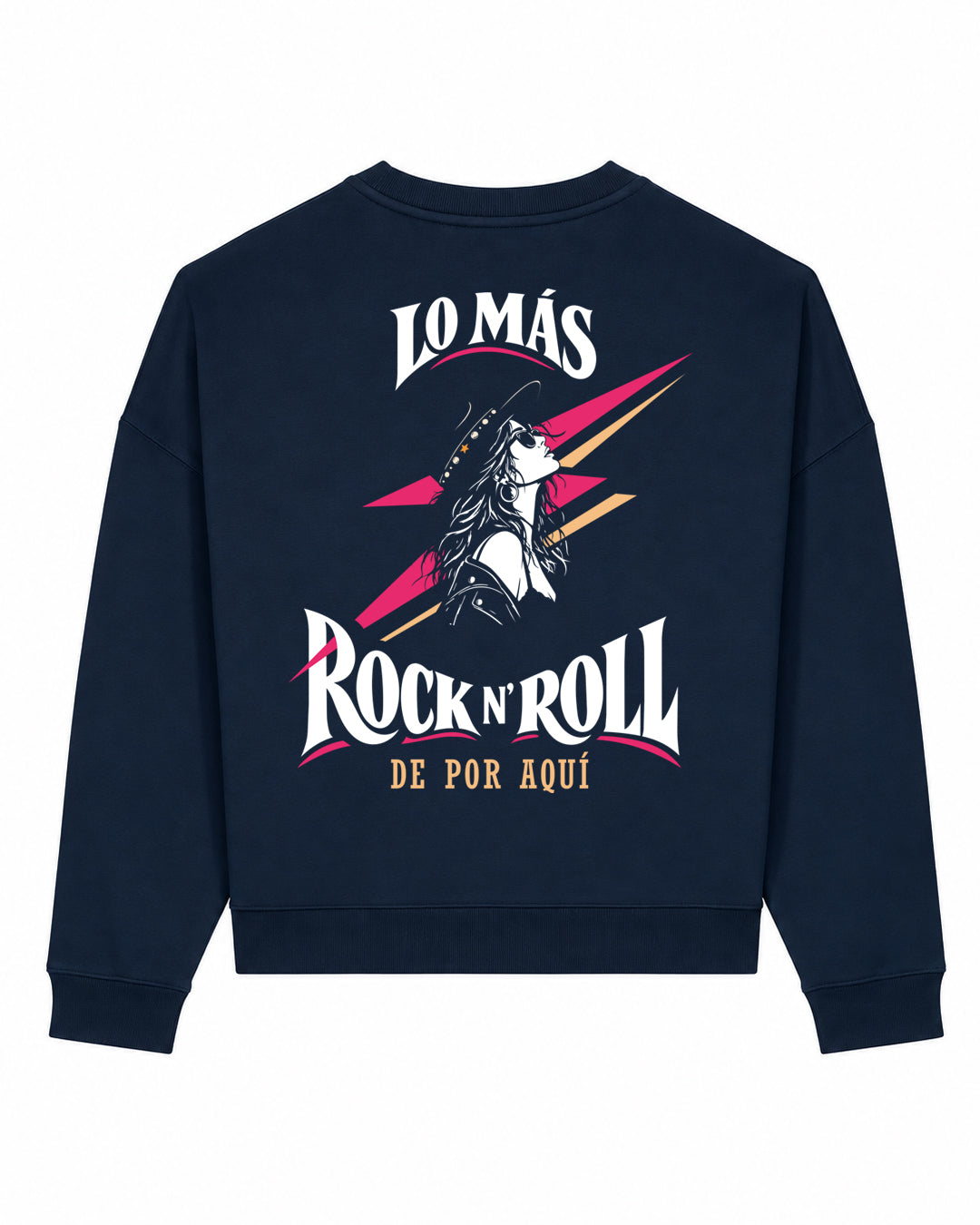 SUDADERA CHICA ROCK FRENCH NAVY