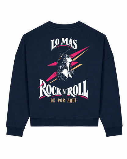 SUDADERA CHICA ROCK FRENCH NAVY