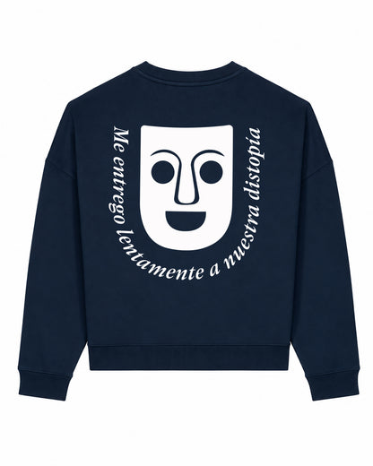 SUDADERA CHICA DISTOPÍA FRENCH NAVY