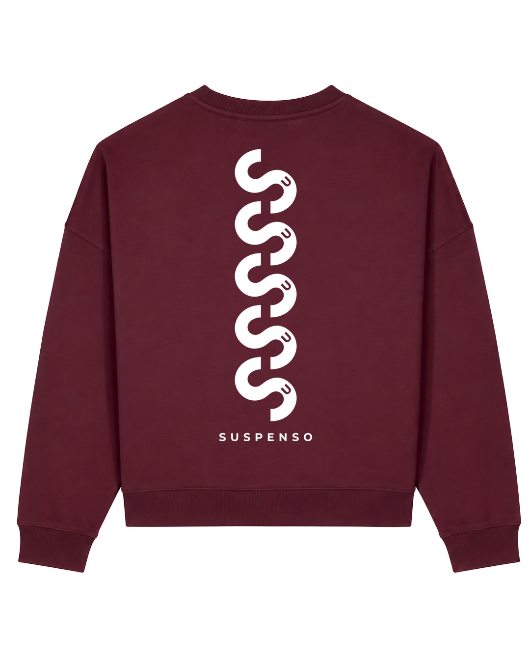 SUDADERA CHICA SUSPENSO DEEP PLUM