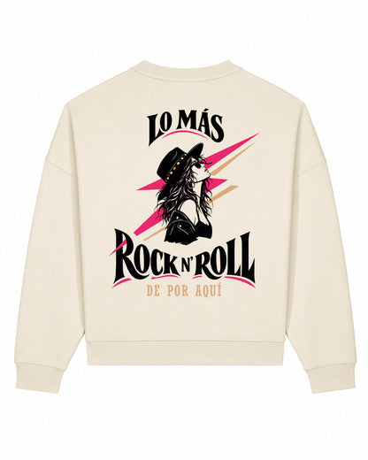 SUDADERA CHICA ROCK CREAM