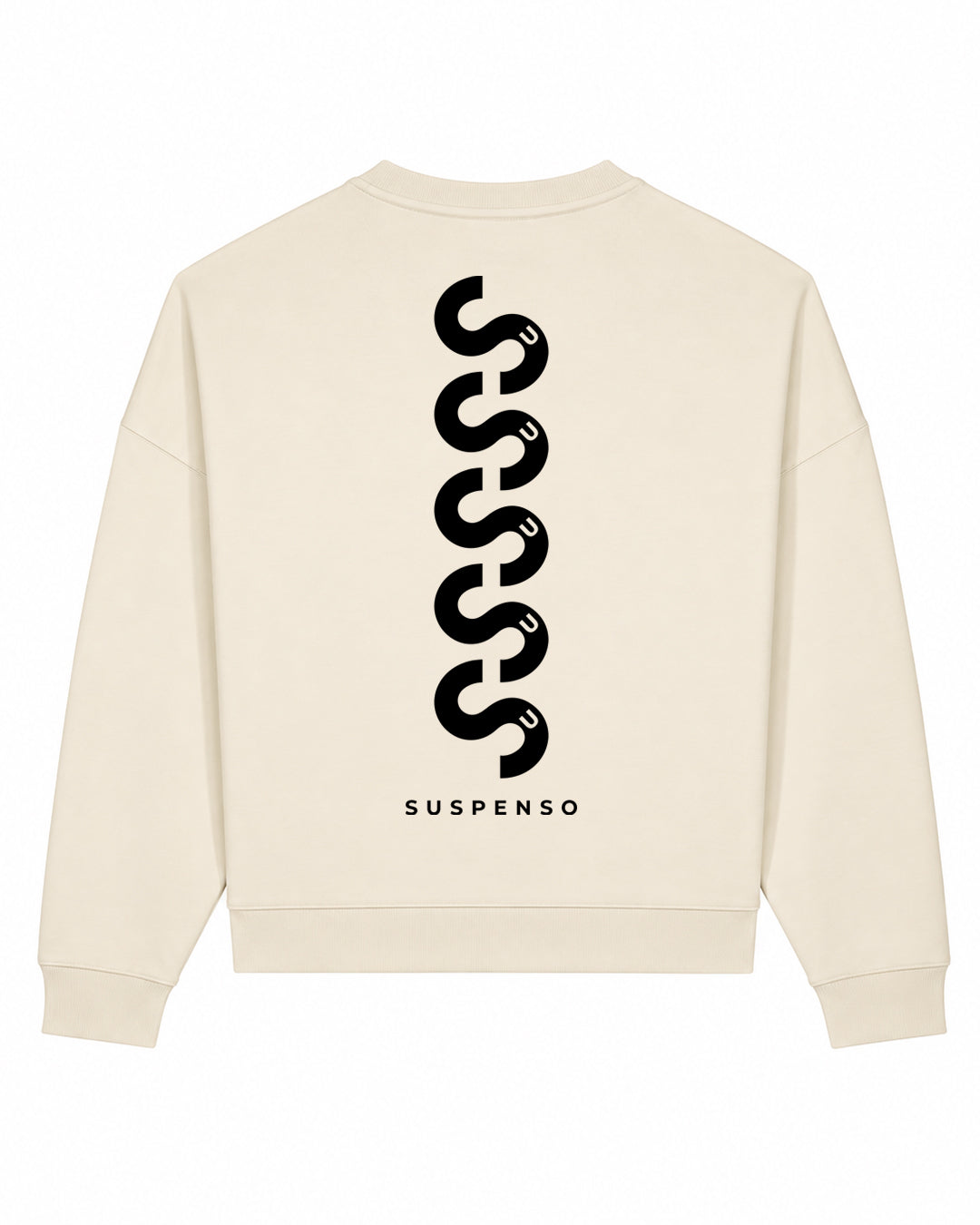 SUDADERA CHICA SUSPENSO CREAM