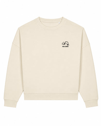 SUDADERA CHICA DISTOPÍA CREAM