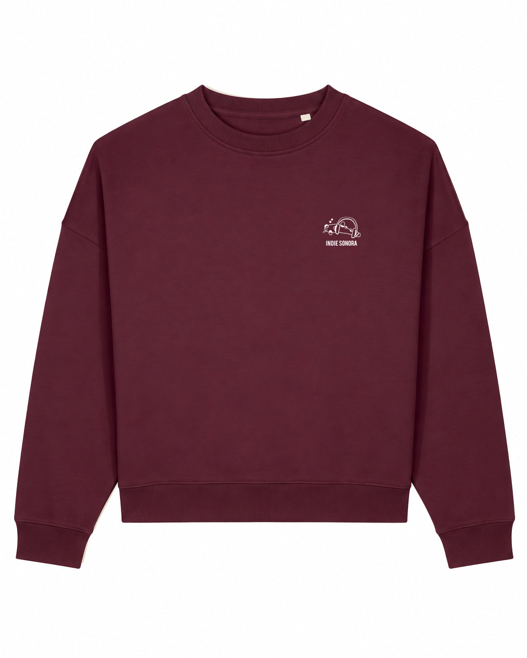 SUDADERA CHICA ¿QUÉ TE PONGO? DEEP PLUM